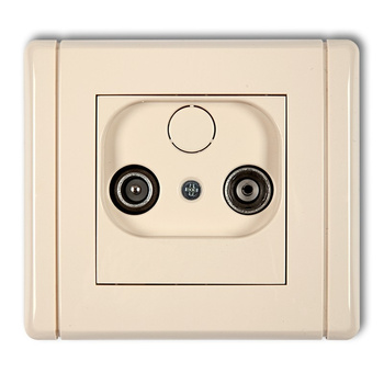 KARLIK FLEXI 1FG2K  Gniazdo abonenckie RTV końcowe 2dB