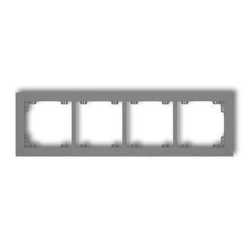KARLIK DECO 27DR-4 Ramka uniwersalna poczwórna z tworzywa