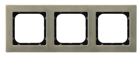 OSPEL SONATA NOWE SREBRO R-3RM/44 Ramka potrójna