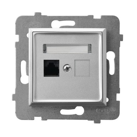 Ospel aria GPK-1U/K/m/18 Gniazdo komputerowe pojedyncze, kat. 5e MMC