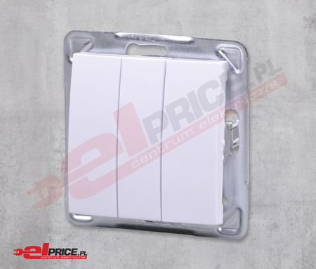 Ospel impresja łp-13y/m/00 włącznik potrójny