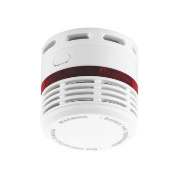 Bateryjny czujnik dymu MINI ze zintegrowaną baterią