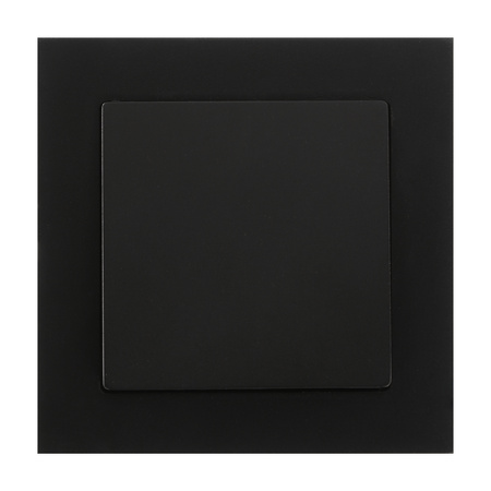 Przycisk dzwonek p/t Malta, 10A, 250V, WP-6/7M, czarny mat