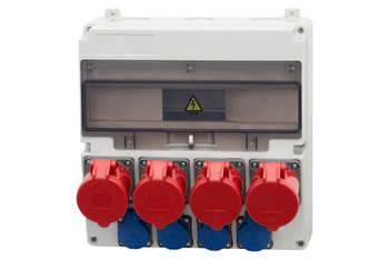 F-ELEKTRO F3.0761  Rozdzielnica LAGO 17M g/p 16/5, 3x32/5, 4x230V