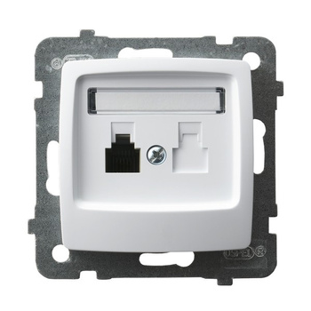 OSPEL KARO GPT-1S/m/00 Gniazdo telefoniczne pojedyncze