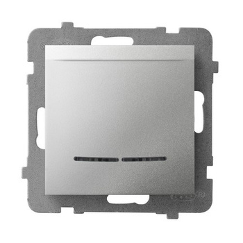 OSPEL ARIA ŁP-15US/m/18 Łącznik hotelowy z podświetleniem pomarańczowym