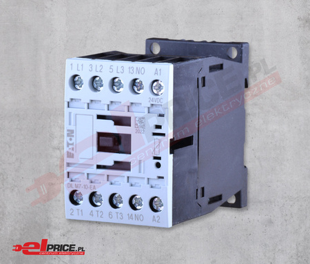 Eaton dilm7-10-ea stycznik mocy 7a 3p 24v dc 1z 0r 24vdc