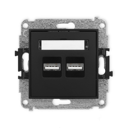 KARLIK MINI 12MCUSB-6  Ładowarka USB podwójna  2xUSB A