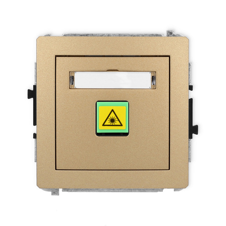 KARLIK DECO 8DGOP-1 Gniazdo światłowodowe optyczne pojedyńcze