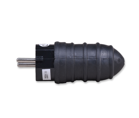 PAWBOL Wtyczka gumowa przenośna 250V, 16A  IP44 D.3158