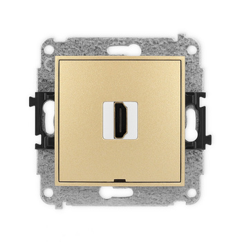 KARLIK MINI 29MHDMIBO-3  Gniazdo pojedyńcze  HDMI 2.0