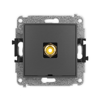 KARLIK MINI 28MGRCABO-1  Gniazdo pojedyńcze  RCA