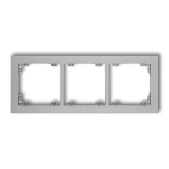 KARLIK DECO 7DR-3 Ramka uniwersalna potrójna z tworzywa