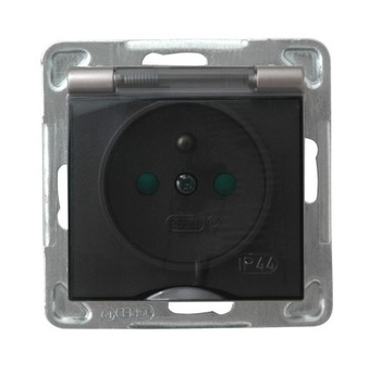 OSPEL IMPRESJA GPH-1YZP/m/23/d Gniazdo bryzgoszczelne z/u IP-44