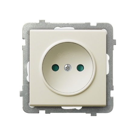 OSPEL SONATA GP-1RP/m/27 Gniazdo pojedyncze z przesłonami torów