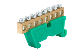 Stan-met Listwa zaciskowa ochronna 8x16mm2 zielona