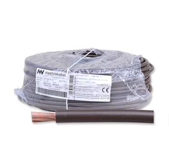 Przewód linka kabel H07V-K LGY 10mm2 450/750 V brązowy ELEKTROKABEL 5907702814155 100mb