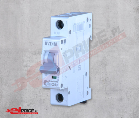 Eaton hn-c20/1 wyłącznik nadprądowy 1p c20a 194832