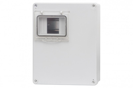 F-ELEKTRO F3.0265 Obudowa R-240 /4M/ 240x190x90 IP65 okno
