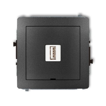 KARLIK DECO 11DCUSBBO-1 Ładowarka USB pojedyńcza USB A