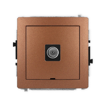 KARLIK DECO 9DGTVBO-1  Gniazdo antenowe pojedyńcze  TV