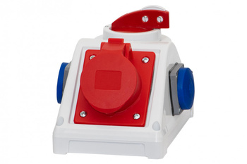 F-ELEKTRO F3.0006 Rozdzielnica  kombi 16/5, 2x230V, 0/1