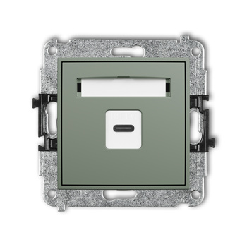 KARLIK MINI 61MGUSB-7 Mechanizm gniazda pojedynczego 1xUSB C-C
