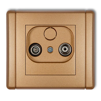 KARLIK FLEXI 8FG2K  Gniazdo abonenckie RTV końcowe 2dB