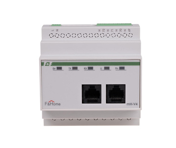 F&F Czterokanałowy moduł sterowania zaworami ogrzewania przewodowego F&Home