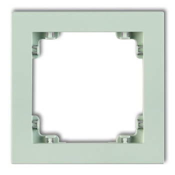 KARLIK DECO 46DR-1 Ramka uniwersalna pojedyncza z tworzywa DECO Pastel Matt