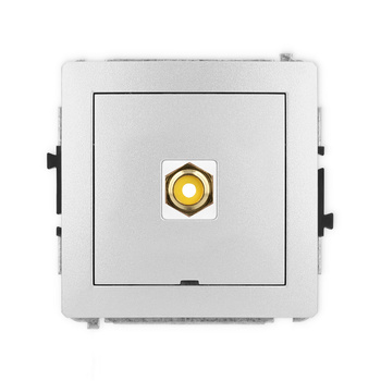 KARLIK DECO 7DGRCABO-1  Gniazdo pojedyńcze  RCA