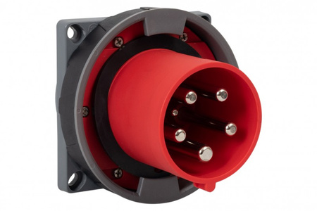 F-ELEKTRO F7.0130  Wtyk siłowy tablicowy odbiornikowy 125A 5p/FE/IP67