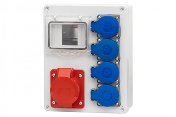 F-ELEKTRO F3.0786  Rozdzielnica  R-240 4M 16/5, 4x230V