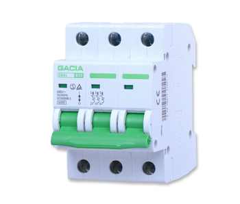 Gacia wyłącznik nadprądowy  6ka b 3p 20a sb6l