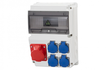 F-ELEKTRO F3.0864  Rozdzielnica LAGO 10M 32/5, 4x230V