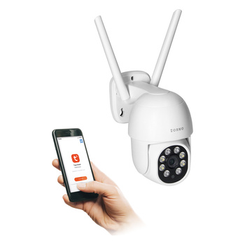 Kamera zewnętrzna obrotowa, 4MP, Wi-Fi, pamięć, two-way talk