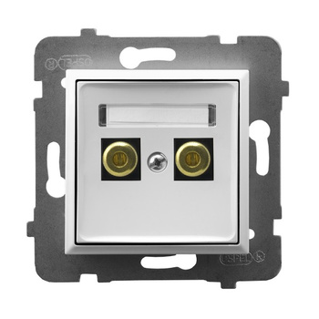 Ospel aria ggn-1u/m/00 Gniazdo głośnikowe pojedyncze