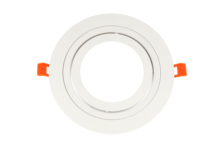 *LED line® Oprawa sufitowa AR111 okrągła ruchoma biała