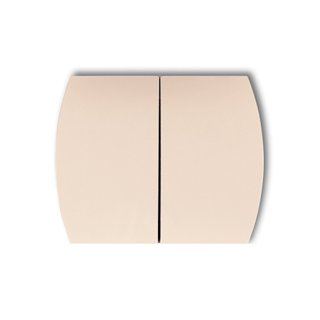 KARLIK produkty uzupełniające 1KL-2 Klawisze podwójne do łączników TREND