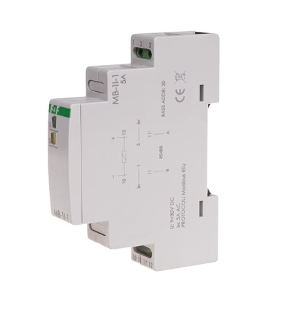F&F Przetwornik natężenia prądu MB-1I-1 5A z wyjściem MODBUS RTU