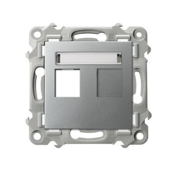 OSPEL SZAFIR GPK-1Z/p/18 Obudowa gniazda pojedynczego Keystone prosta