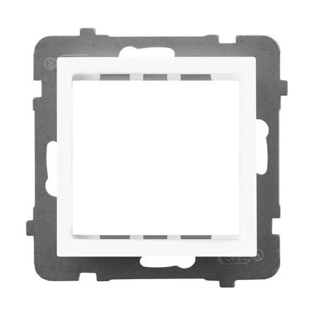 OSPEL AS ANTYBAKTERYJNY AP45-1GA/m/00 Adapter podtynkowy systemu OSPEL 45 do serii As, produkt zawiera nanocząsteczki srebra