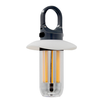 Latarka kempingowa LED, 200lm+120lm, 500mAh, 2000K/6000K, karabińczyk, osłonka