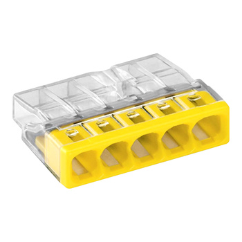 Złączka Wago 5-torowa, model: 2273-205, od 0,5-2,50mm², 10 szt