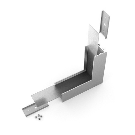 Łącznik VARIO30-02 90st gięty anod. /op