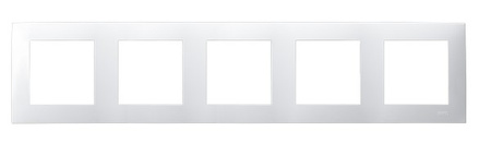 OSPEL SZAFIR R-5Z/00 Ramka pięciokrotna biały