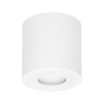 MEGY DLR GU10 downlight max 50W, IP54, okrągły, biały, aluminium