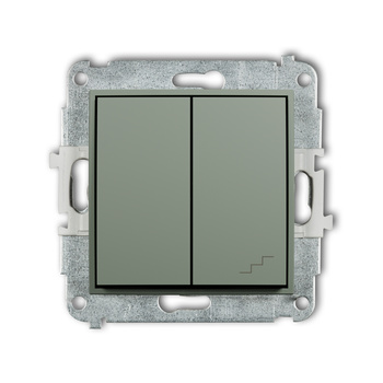 KARLIK MINI 61MWP-10.1 Mechanizm łącznika jednobiegunowego ze schodowym (wspólne zasilanie)