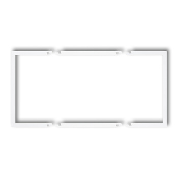 KARLIK prod. uzupełniające 25DRW-2 Ramka wypełniająca podwójna DECO