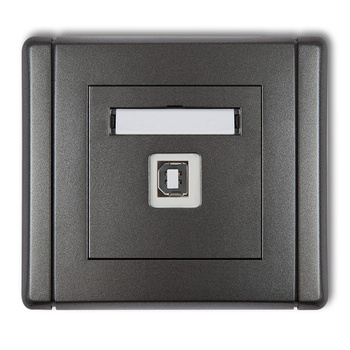KARLIK FLEXI 11FGUSB-3  Gniazdo pojedyncze USB A-B 2.0